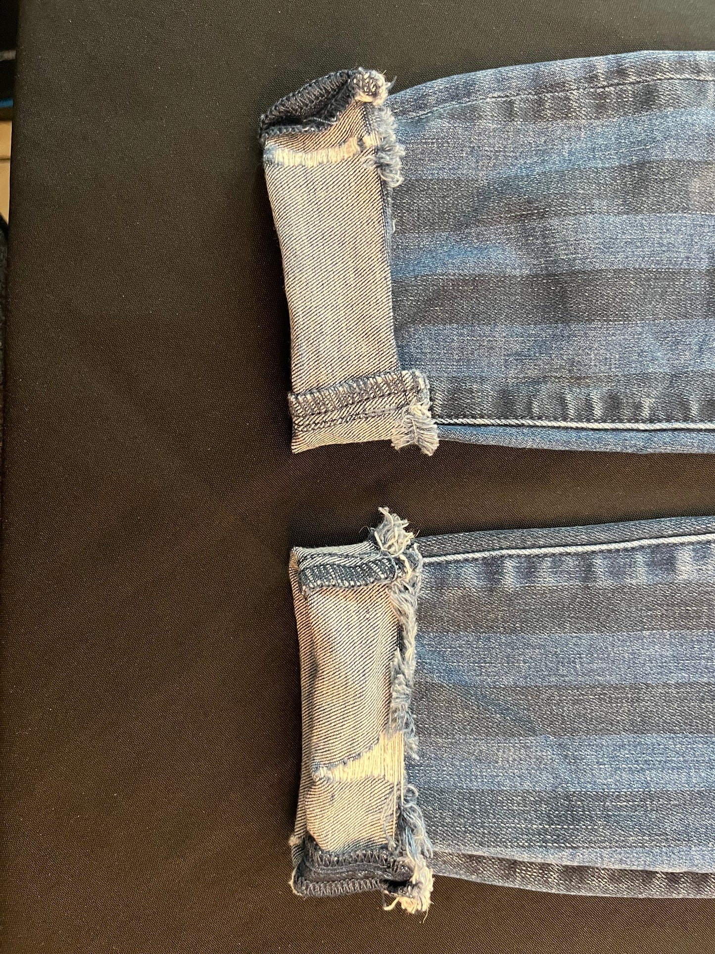 American Eagle girls jeans, super high rise Jegging crop
